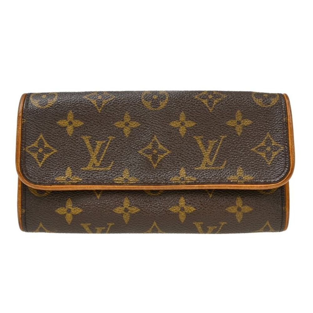 Louis Vuitton Twin Monogram Canvas Brown Canvas Handbag
